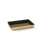 Small sushi tray, FSC Mix Qty:300 / kraft and black