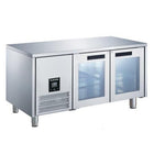 Glacian 2 Door Fridge 760mm Deep Glass Doors 416L BCG71815