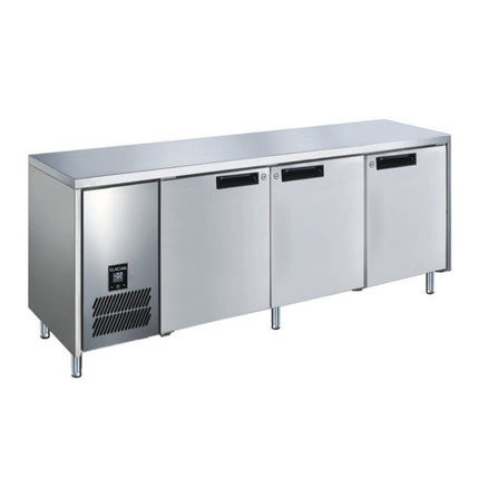 Glacian 3 Door Slimline Fridge 660 Deep Stainless Steel Doors 420L BCS61885