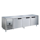 Glacian 3 Door Fridge 760mm Deep Stainless Steel Doors 637L BCS72476