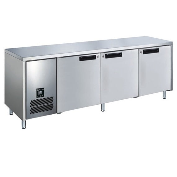 Glacian 3 Door Slimline 660mm Deep Freezer 420L BFS61885