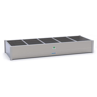 Roband Hot Bain Marie 10 x 1/2 size, pans not included, double row BM25