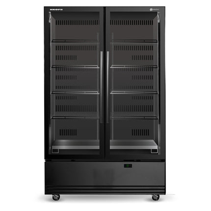 Skope BME1200N-A 2 Glass Door Display or Storage Fridge