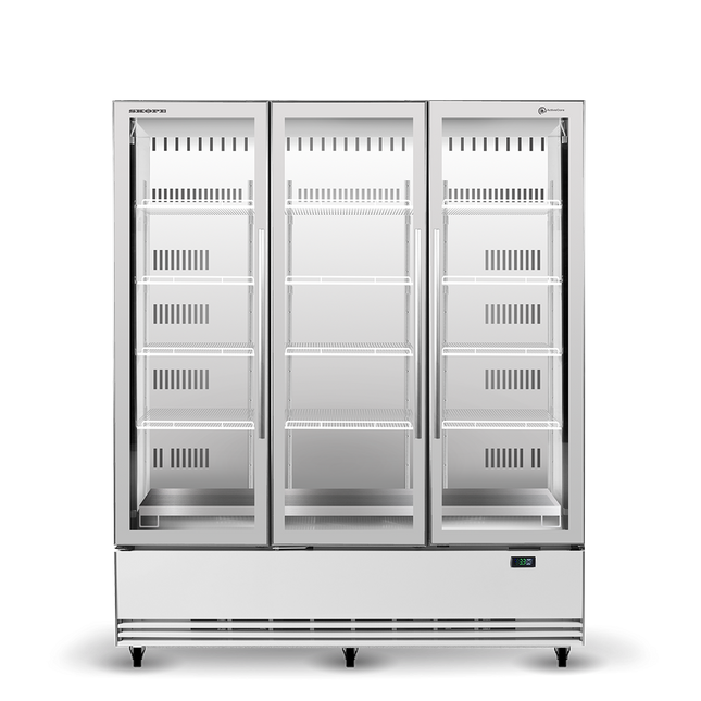 Skope BME1500N-A 3 Glass Door Display or Storage Fridge