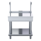 Waldorf 800 Series BTL8900S-LS - 900mm Bench Top With Salamander Support Low Back Version – Leg Stand
