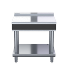 Waldorf Bold BTLB8900-LS - 900mm Bench Top Low Back Version - Leg Stand