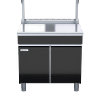 Waldorf Bold BTLB8900S-CD - 900mm Bench Top With Salamander Support Low Back Version - Cabinet Base