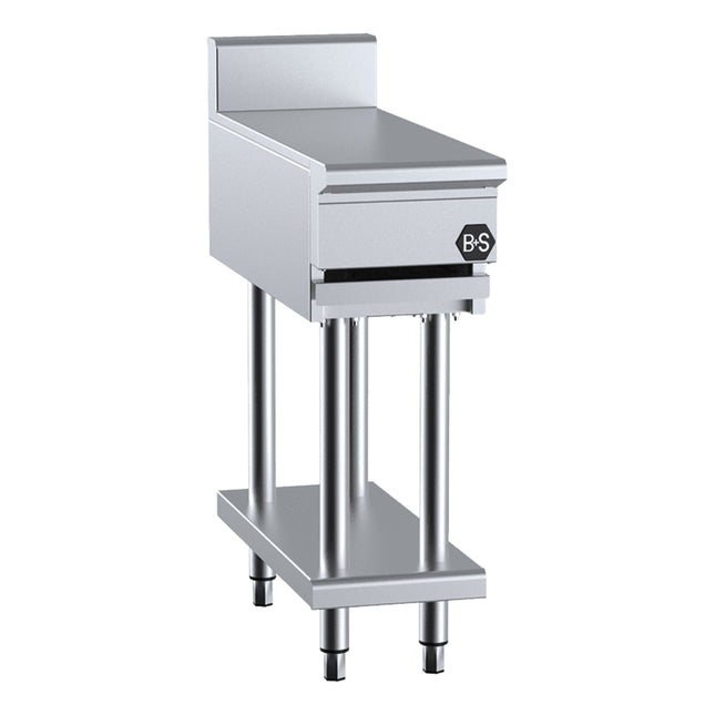 B+S Black 304 Grade Stainless Steel Infill Bench 300mm - IB-300 - Main Image