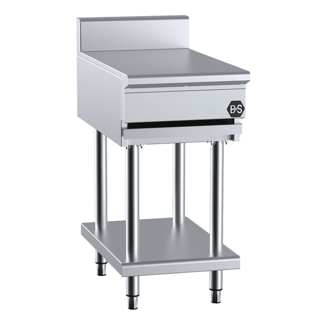 B+S Black 304 Grade Stainless Steel Infill Bench 450mm - IB-450 - Main Image