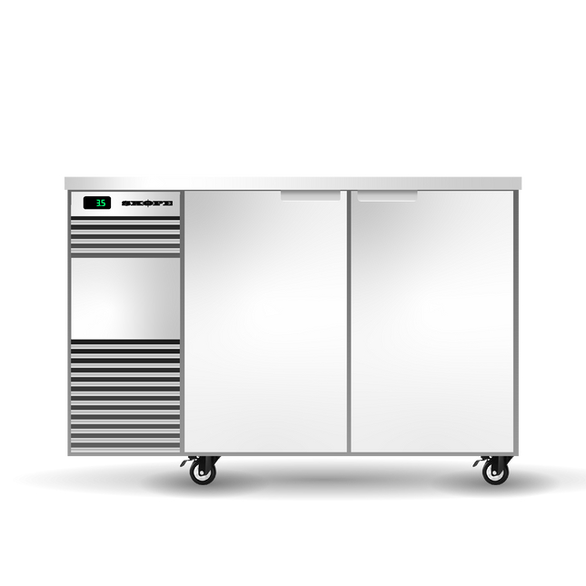 Skope BackBar 2 Solid Swing Door Fridge