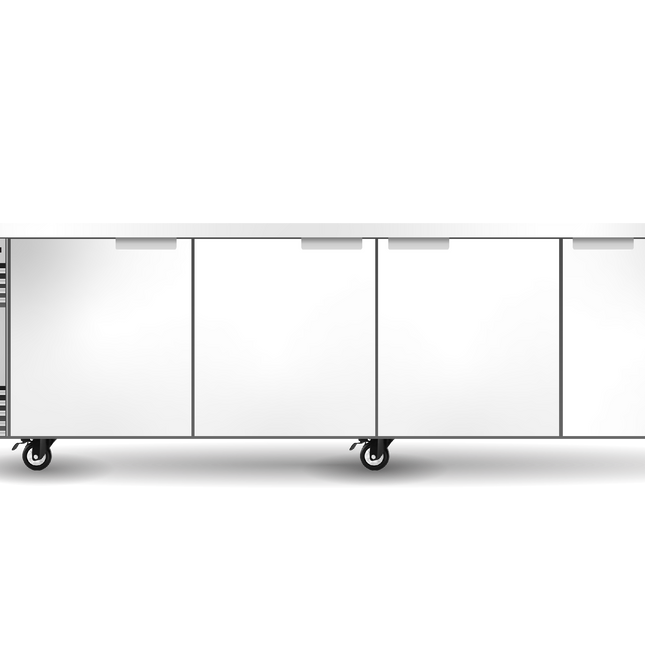 Skope BackBar 4 Solid Swing Door CounterLine Fridge