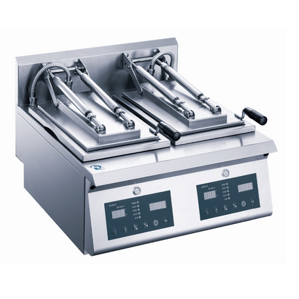 BenchStar Automatic Double Pan Fried Dumplings/Buns Machine NPD-2 - Main Image
