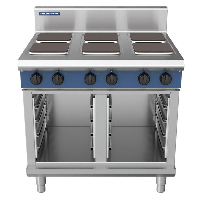 Blue Seal Evolution Series E516S-CB - 900mm Electric Cooktop Sealed Hobs - Cabinet Base