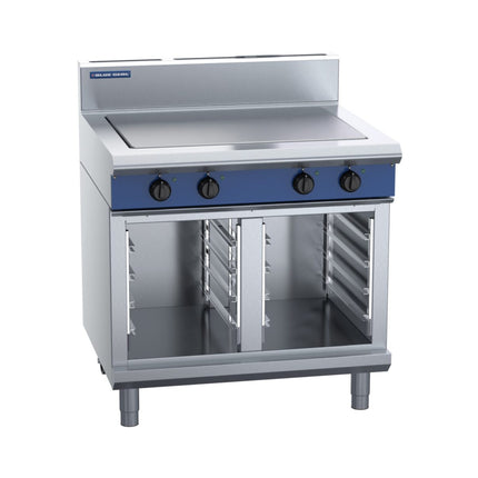 Blue Seal Evolution Series E57-CB - 900mm Electric Solid Top - Cabinet Base
