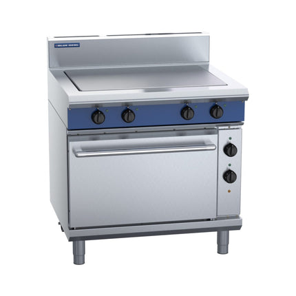 Blue Seal Evolution Series E570 - 900mm Electric Solid Top Static Oven Range