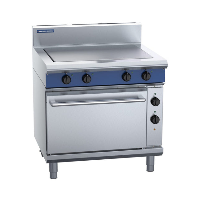 Blue Seal Evolution Series E576 - 900mm Electric Solid Top Convection Oven Range