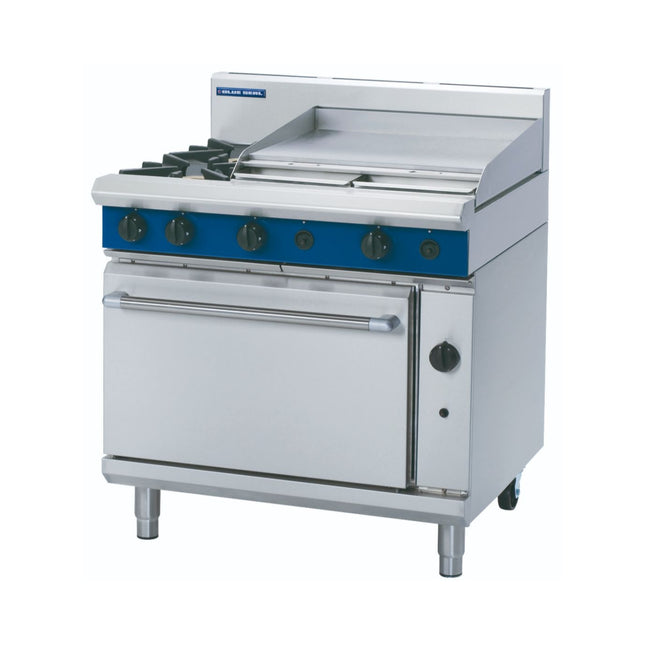 Blue Seal Evolution Series G506B - 900mm Gas Range Static Oven