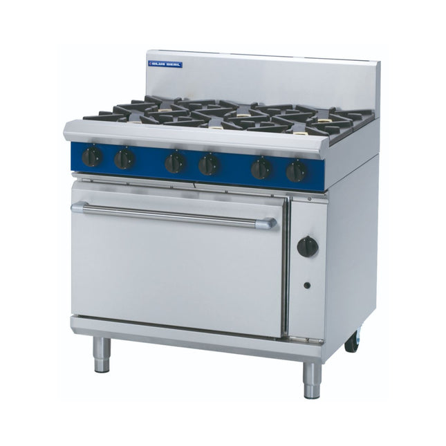 Blue Seal Evolution Series G506D - 900mm Gas Range Static Oven