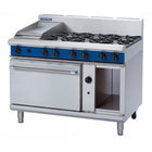 Blue Seal Evolution Series G508C - 1200mm Gas Range Static Oven
