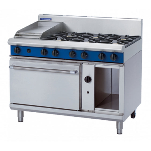 Blue Seal Evolution Series G508C - 1200mm Gas Range Static Oven