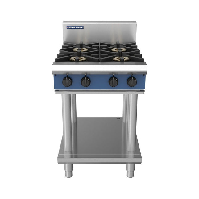 Blue Seal Evolution Series G514C-LS - 600mm Gas Cooktop - Leg Stand