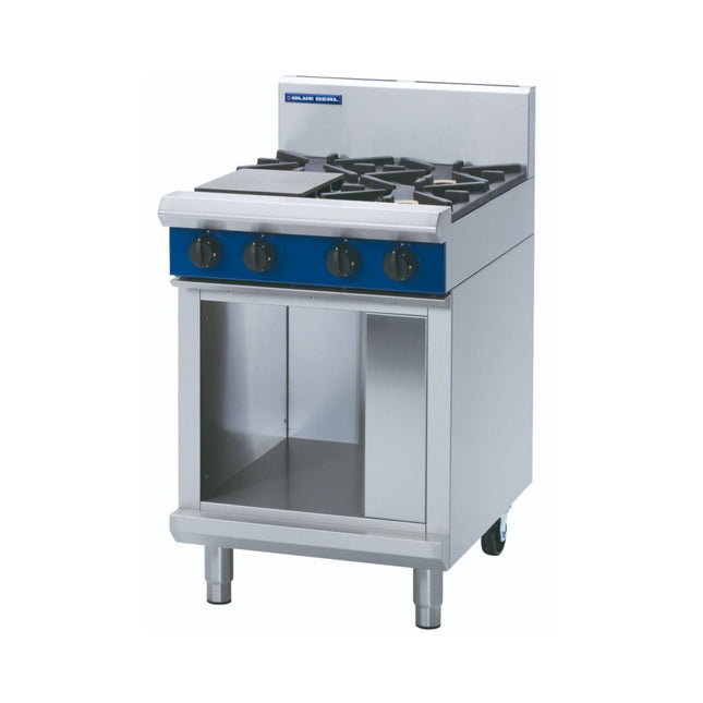 Blue Seal Evolution Series G514D-CB - 600mm Gas Cooktop - Cabinet Base