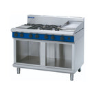 Blue Seal Evolution Series G518C-CB - 1200mm Gas Cooktop – Cabinet Base
