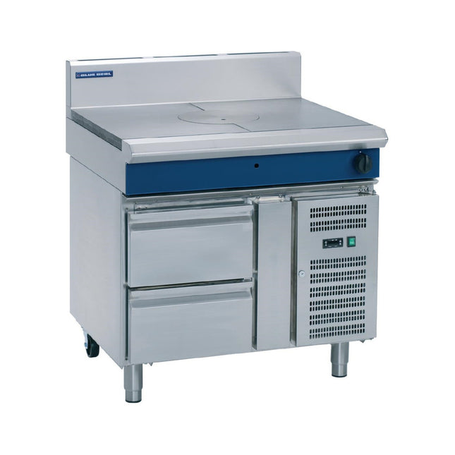 Blue Seal Evolution Series G57-RB - 900mm Gas Target Top – Refrigerated Base