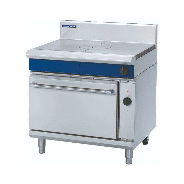 Blue Seal Evolution Series GE576 - 900mm Gas Target Top Electric Convection Oven Range