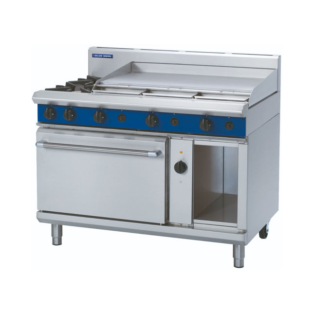 Blue Seal Evolution Series GE58A - 1200mm Gas Range Electric Convection Oven