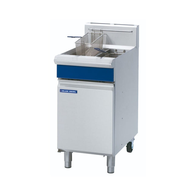 Blue Seal Evolution Series GT46 - 450mm Twin Pan Gas Fryer