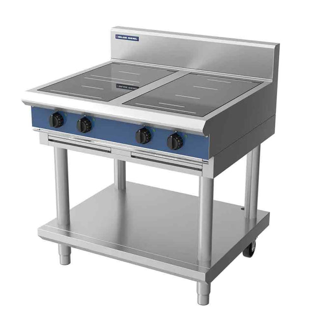 Blue Seal Evolution Series IN514R3F-LS - 900mm Induction Cooktops - Leg Stand