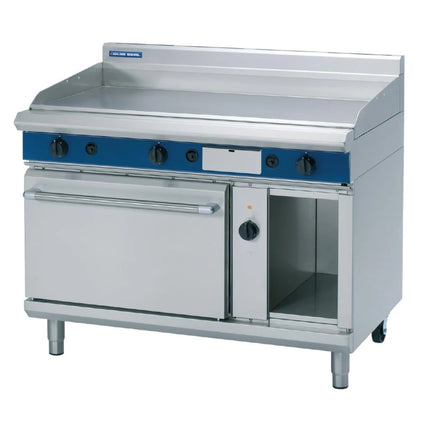 Blue Seal Evolution Series GPE58 - 1200mm Gas Griddle Electric Convection Oven Range
