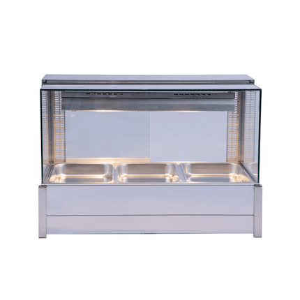Bonvue Square Countertop Wet and Dry Bain Marie BM11SC - Image 2