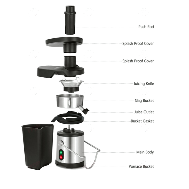 Boston Commercial Automatic Commercial Juicer JU1500