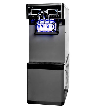 BRULLEN Twin Flavour Soft Serve Acai Frozen Yoghurt Machine 20L Hopper BEAST