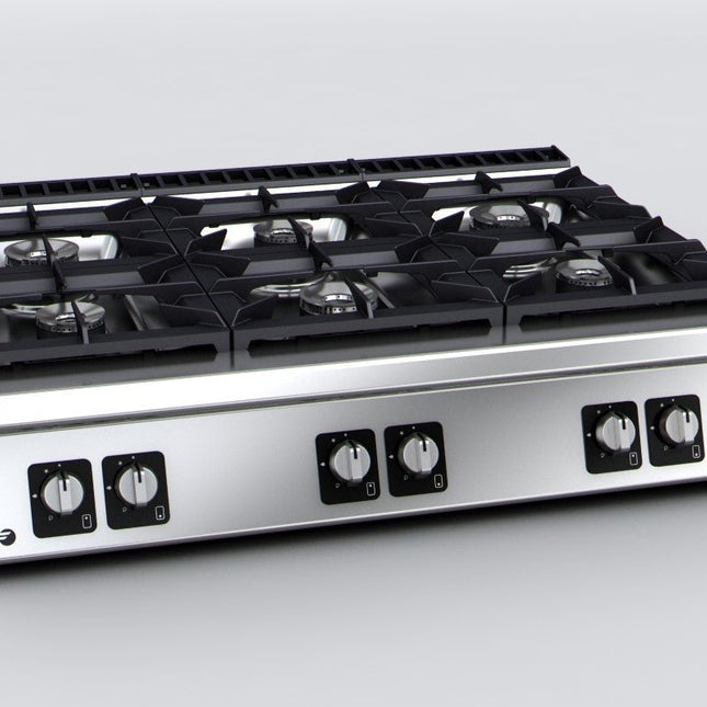 Fagor C-G960H gas cooktop / stove — front view