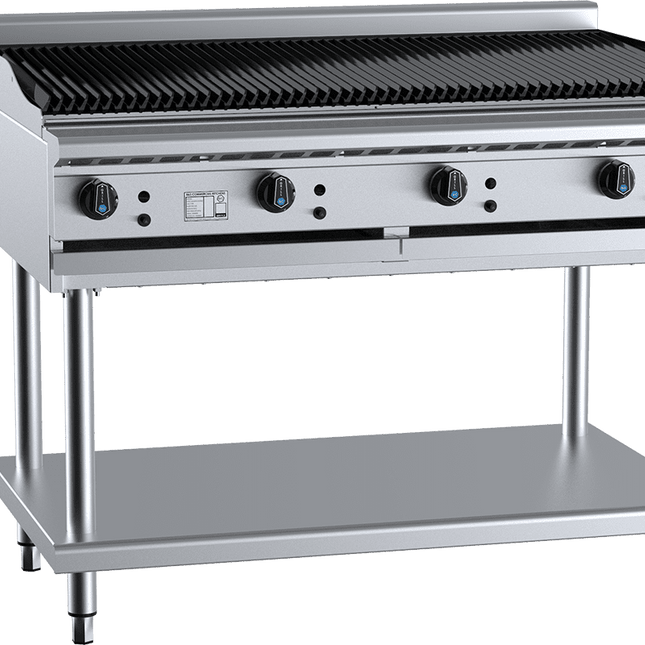 B+S Black Char Broiler 1200mm LPG