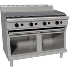 Waldorf 800 Series CHL8120G-CB - 1200mm Gas Chargrill Low Back Version - Cabinet Base