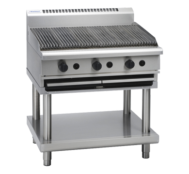 Waldorf 800 Series CH8900G-LS - 900mm Gas Chargrill – Leg Stand