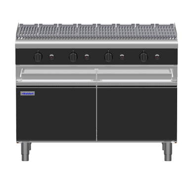 Waldorf Bold CHB8120G-CD - 1200mm Gas Chargrill - Cabinet Base