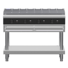 Waldorf Bold CHLB8120G-LS - 1200mm Gas Chargrill Low Back Version - Leg Stand
