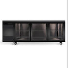 Skope BackBar 3 Glass Sliding Door CounterLine Fridge CL.3.GSL