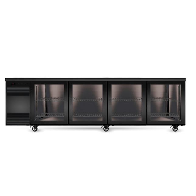 Skope BackBar 4 Glass Sliding Door CounterLine Fridge CL.4.GSL