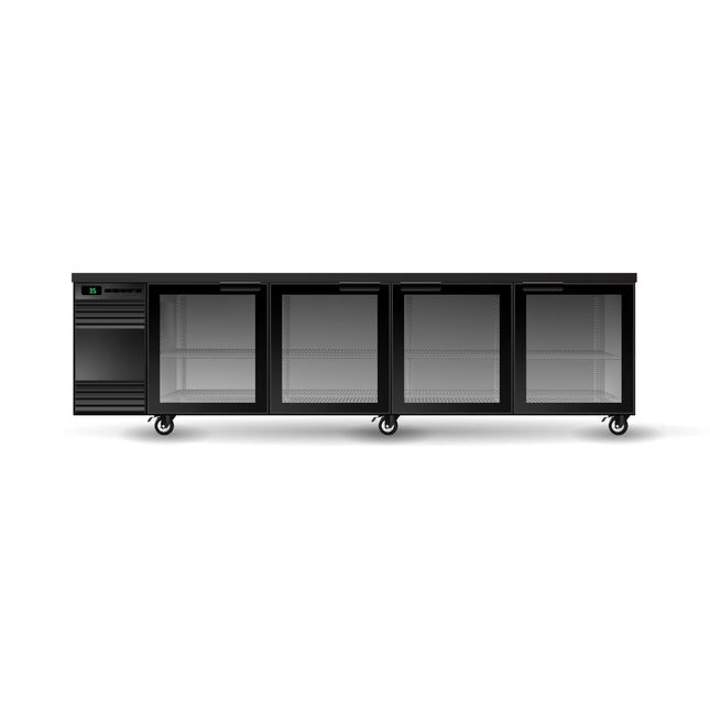 Skope BackBar 4 Glass Swing Door CounterLine Fridge - CL.4.GSW
