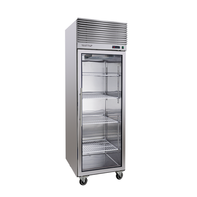 Besttop Single Glass Door Upright Fridge 470L CRT24-1SG