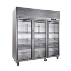 Besttop Three Glass Door Upright Fridge 1590L CRT72-3SG