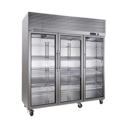 Besttop Three Glass Door Upright Fridge 1590L CRT72-3SG