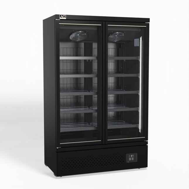 AG Equipment CSB1000 upright display fridge — front view