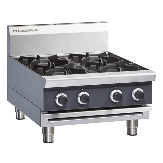 Cobra C6D-B 600mm Four Burner Gas Cooktop - Bench Model